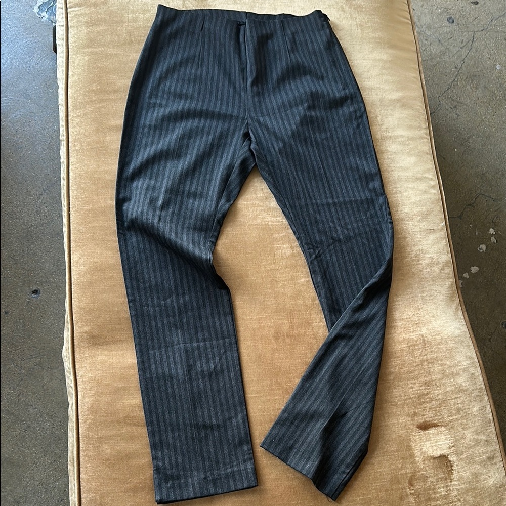 New Sample Casual business desk Office slacks Trousers Pants Stripe Fabric Soft
